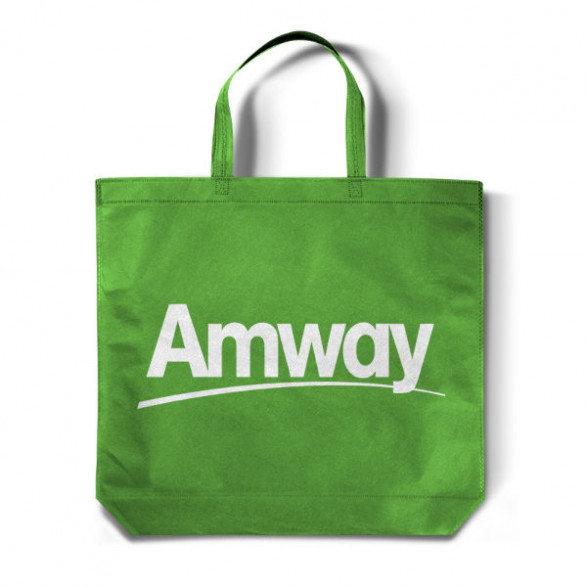 Эко-сумка Amway, размер 42,3х54,5х10 cм, 1 шт
