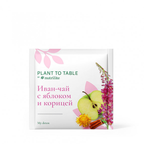 Чайный напиток «Иван-чай с яблоком и корицей» PLANT TO TABLE by nutrilite