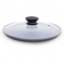 iCook™ Стеклянная крышка с ручкой для сковороды с антипригарным покрытием 24 см, 1 шт