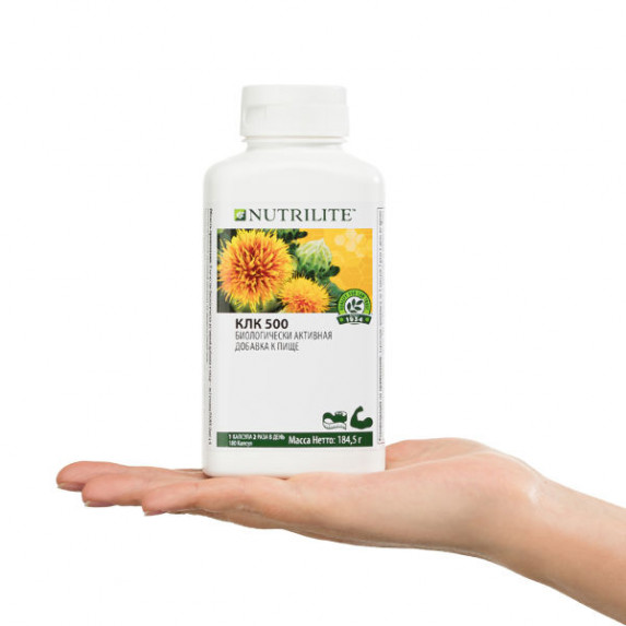 Конъюгированная линолевая кислота NUTRILITE™ КЛК 500, 180 капсул