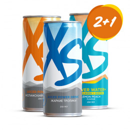 XS™ Power Drink Тропиктер + Апельсин + Коллаген 2+1